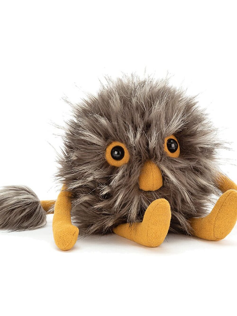 Jellycat MONSTER BALL Mythical NWOT Retired RARE HTF hairy funny fuzzy tail ball